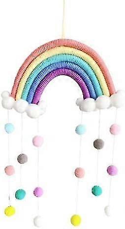 Rainbow Cloud Lace Wall Decor
