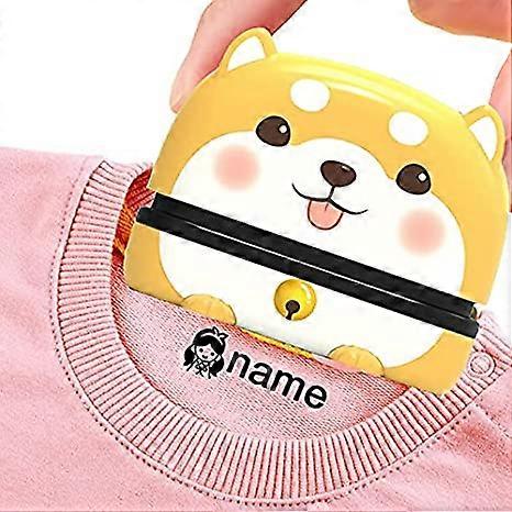 Name Stamp for Clothing Kids,Custom Name for Baby Student Clothes Chapter Cartoon,Waterproof Wash Not Faded Stamp