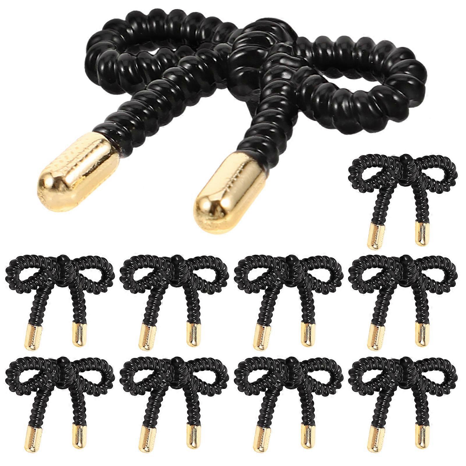 10pcs Sewing Buttons Bow Shaped Clothes Buttons Decorative Buttons for Coat Clothes