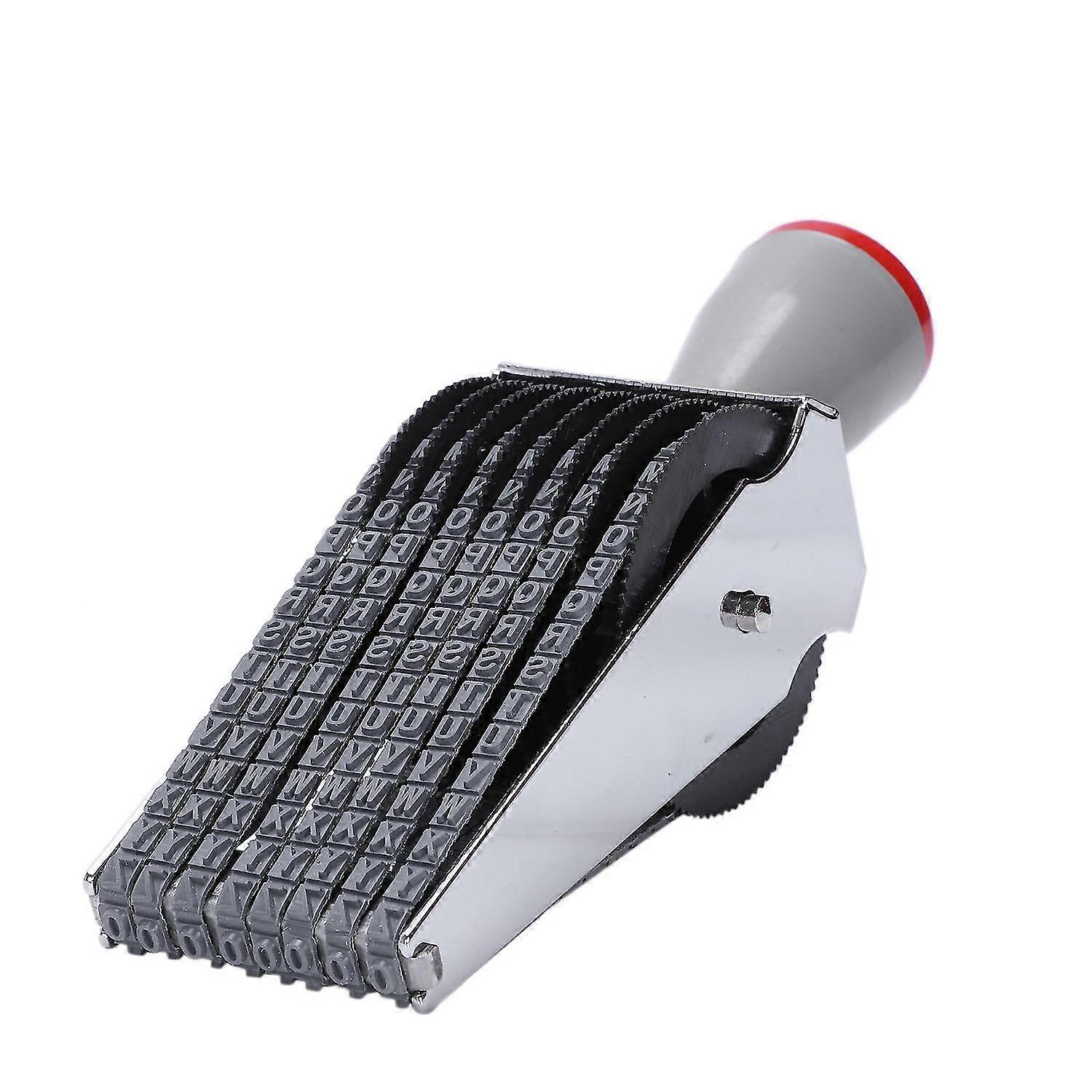 8 ספרות אלפבית אנגלית מספר מכתב מתגלגל חותמת גומי הבלטה diy scrapbooking רולר בית הספר H