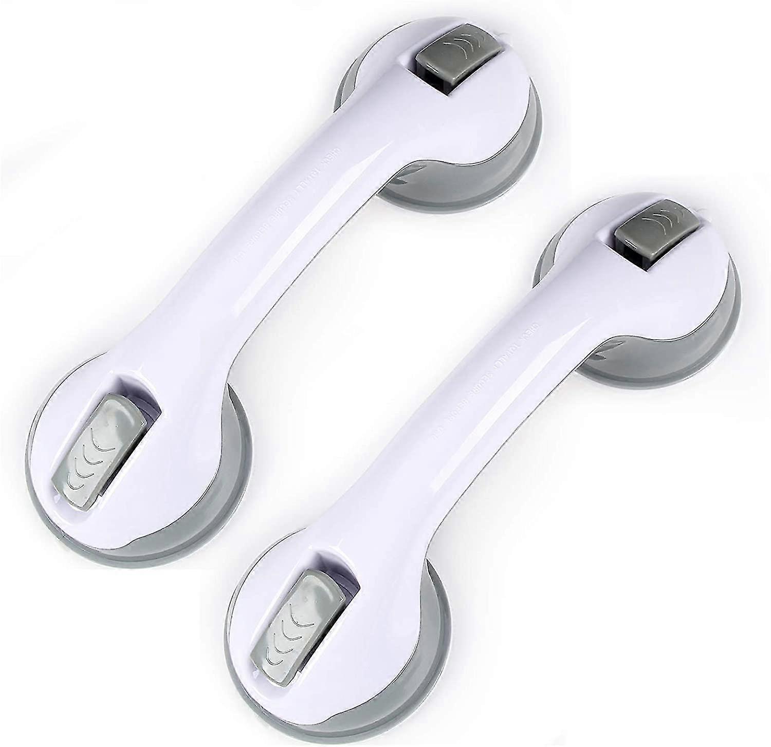 2 Pieces Handle With Suction Cup, Movable Handrail, Safety Handle, Bathroom Bracket, Shower Handle, Safety Handle For Shower Room, Cabinet, Glass Door