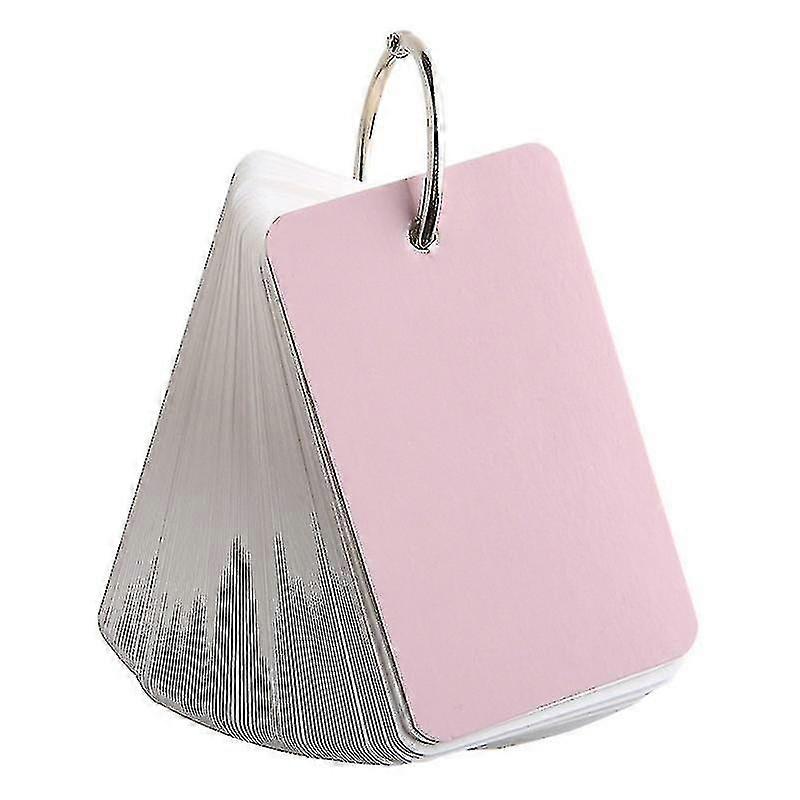 100 ورقة فارغة بطاقات فلاش مجموعة التقليب كرافت ورقة بطاقة فهرسة مجموعة للطالب