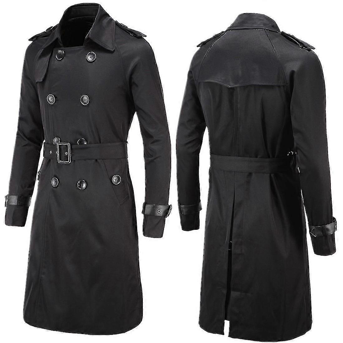 Men's Double Breasted Trenchcoat
