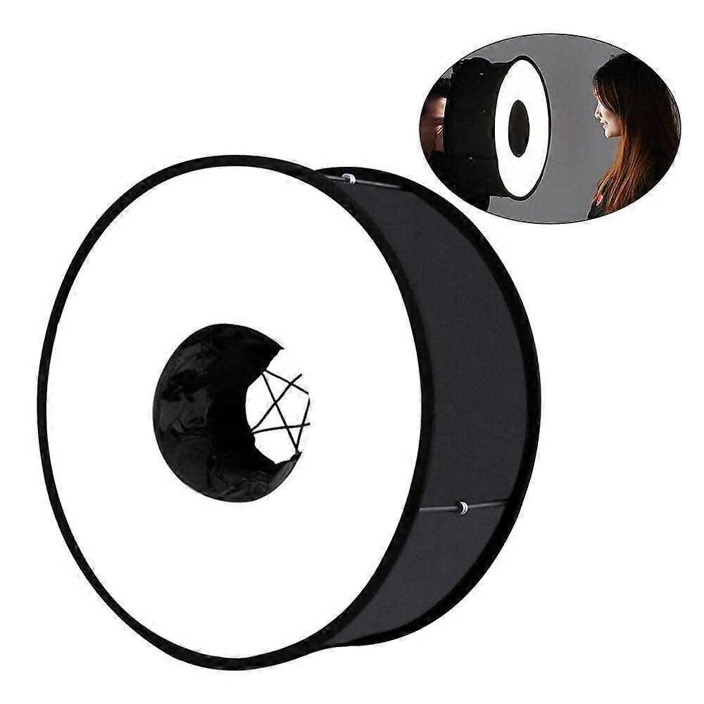 Hungry 450mm Round Style Softbox Speedlight Flash Light Shooting Soft Folding Bo