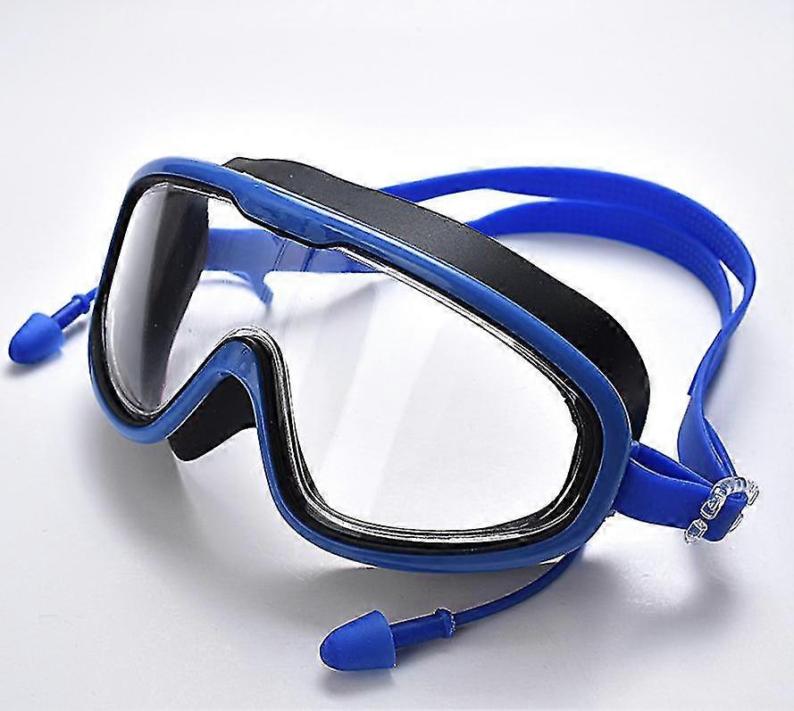 משקפי שחייה ללא דליפה נגד ערפל הגנה UV מבט רחב