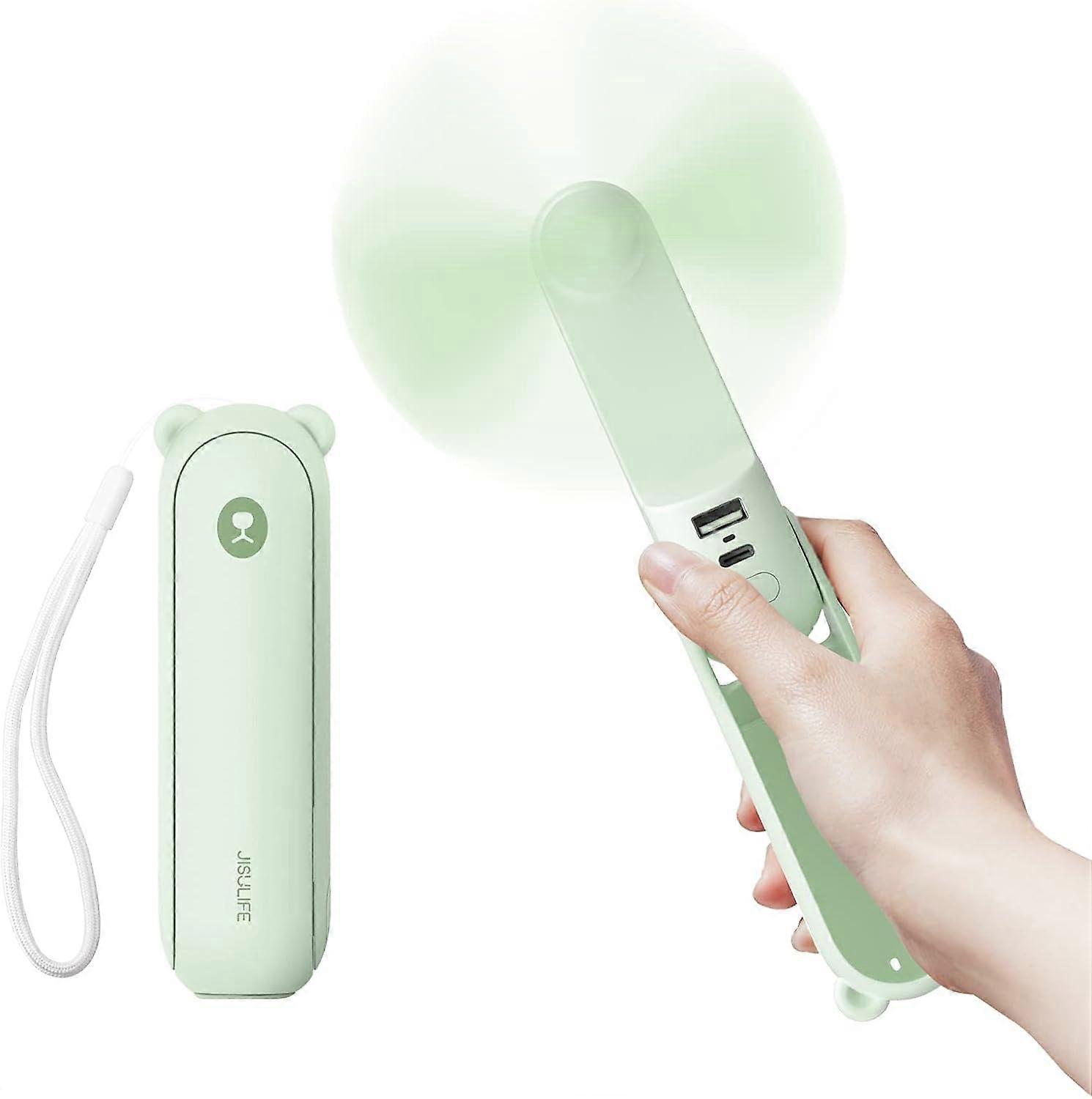 Handheld fan Pocket fan Portable with batteries