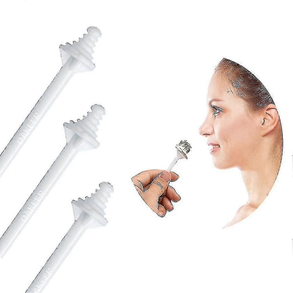 40 יחידות מקלות להסרת שיער מהאף, מוליך שעווה לאף לניקוי נחיריים ואף, שערות אוזניים