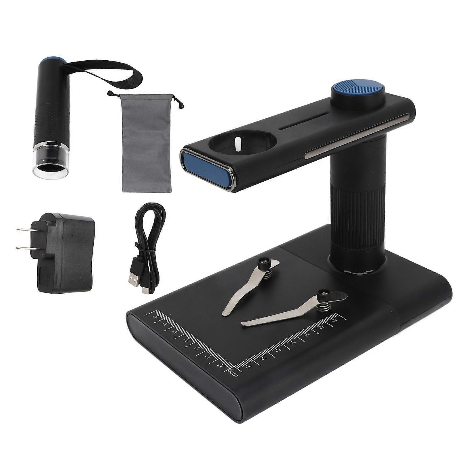 Wireless Digital Microscope Handheld Inspection Microscope 2MP 100240V for Electronics US Plug