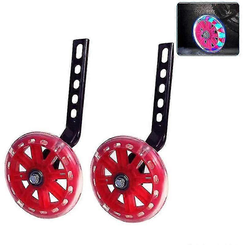 Children'S Bike Flash Training Wheel Bike Stabilizer Support Wheel