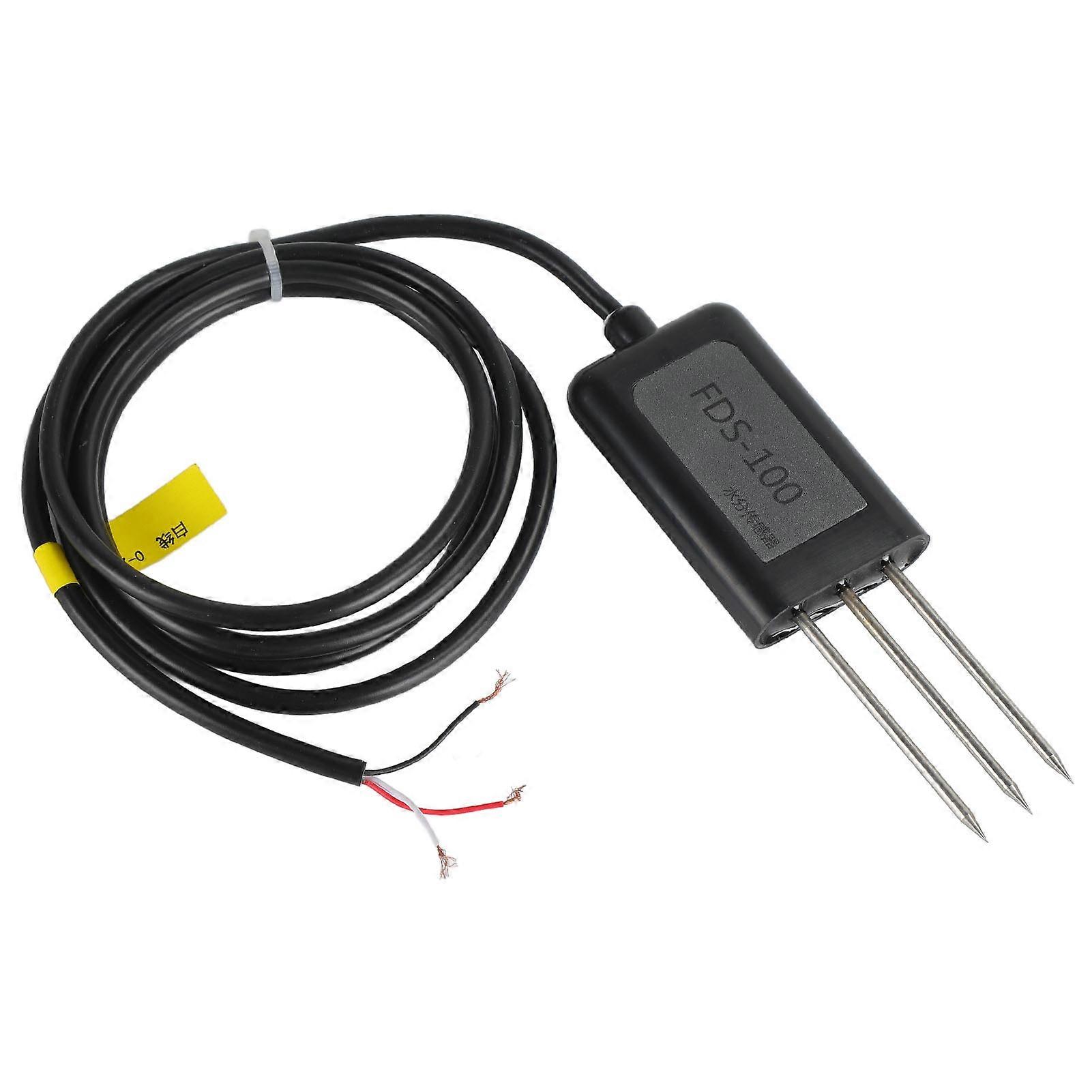 IP68 Soil Moisture Sensor Humidity Transducer for Garden Greenhouse Agriculture 0100% 2s ResponseOutput 420mA 1224V