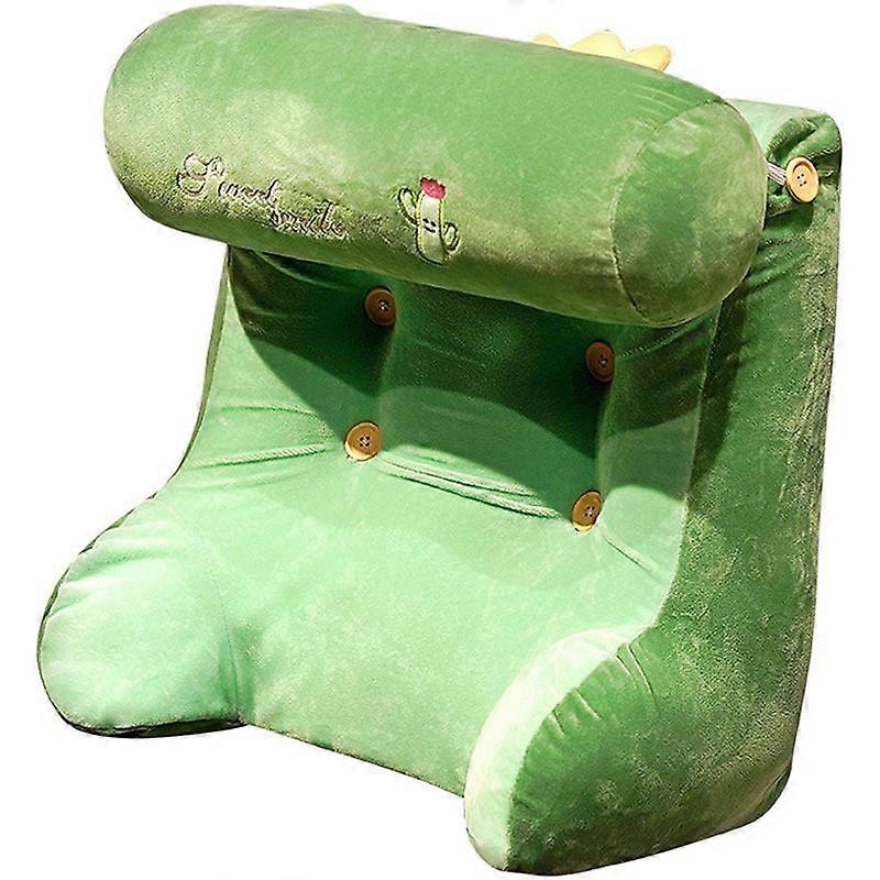 Bed Rest Reading Cushion with Support Arms Wedge Shaped Back Support and Cushion with Back Pillows for Sitting in Bed