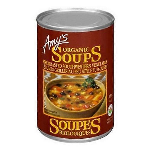 Amys Organic Fire Roasted Southwestern Vegetable, 398 Ml (Case Of 12)