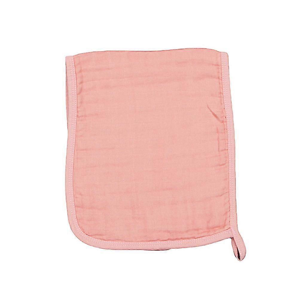Bamboo Fiber Pure Cotton Six-layer Dyed Plain Color Burp Towel