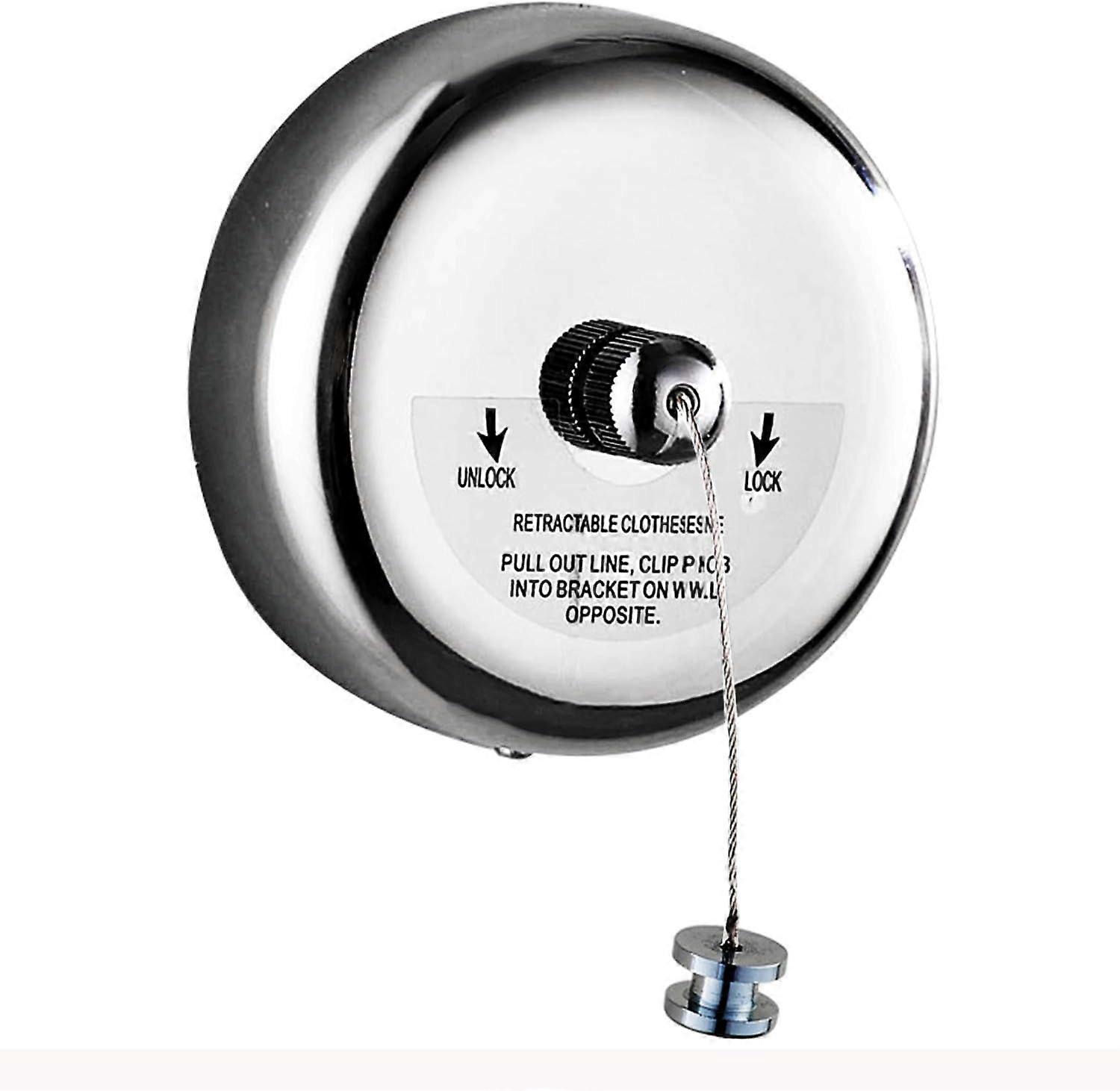 9.2ft Adjustable Retractable Clothesline