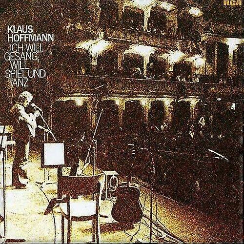 Hoffmann Klaus Ich Will Gesang CD