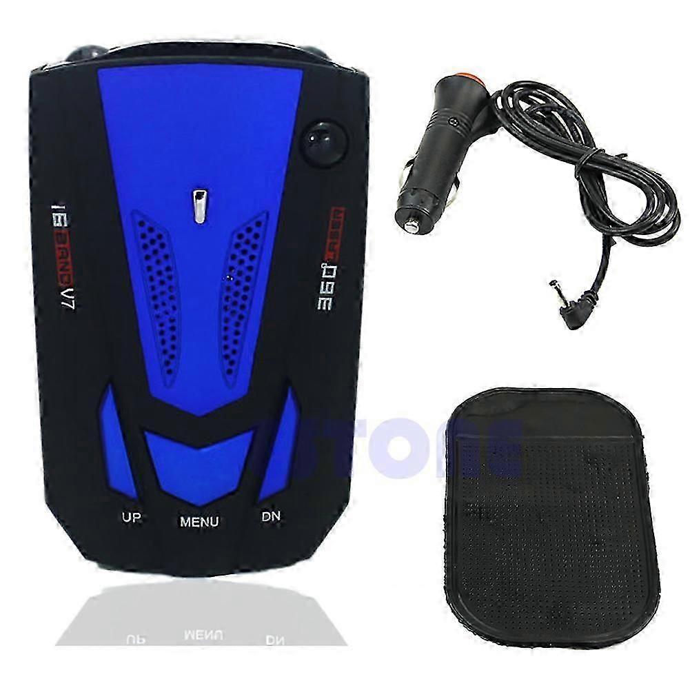 New 360 Degree Anti for Radar Detector Detection Voice Alert For Car Speed Limit