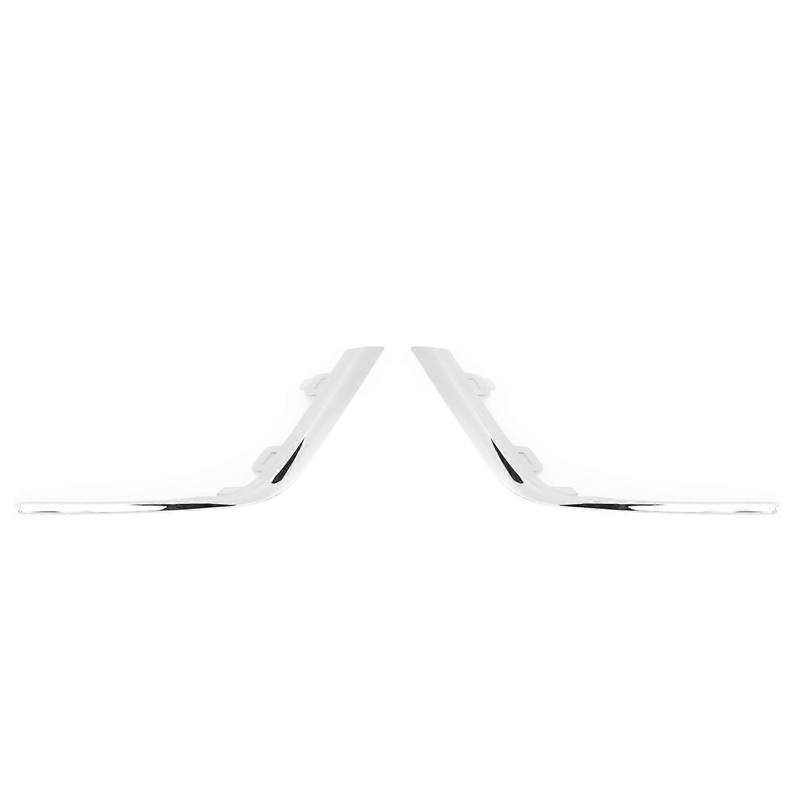 Chrome Front Bumper Fog Grille Moulding Trim 261A36157R 261A24028R for Clio IV Facelift 2016 to 2019