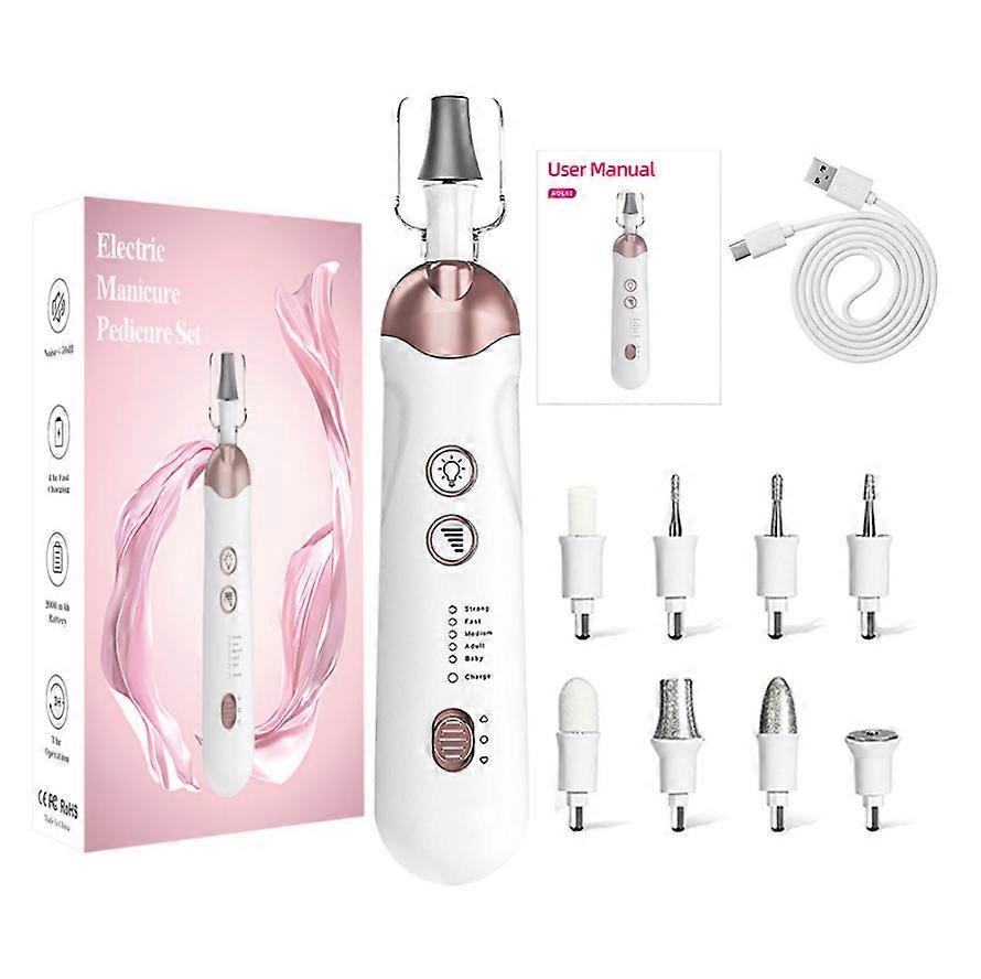 High-Speed Nail Grinding Machine with Dust Cover