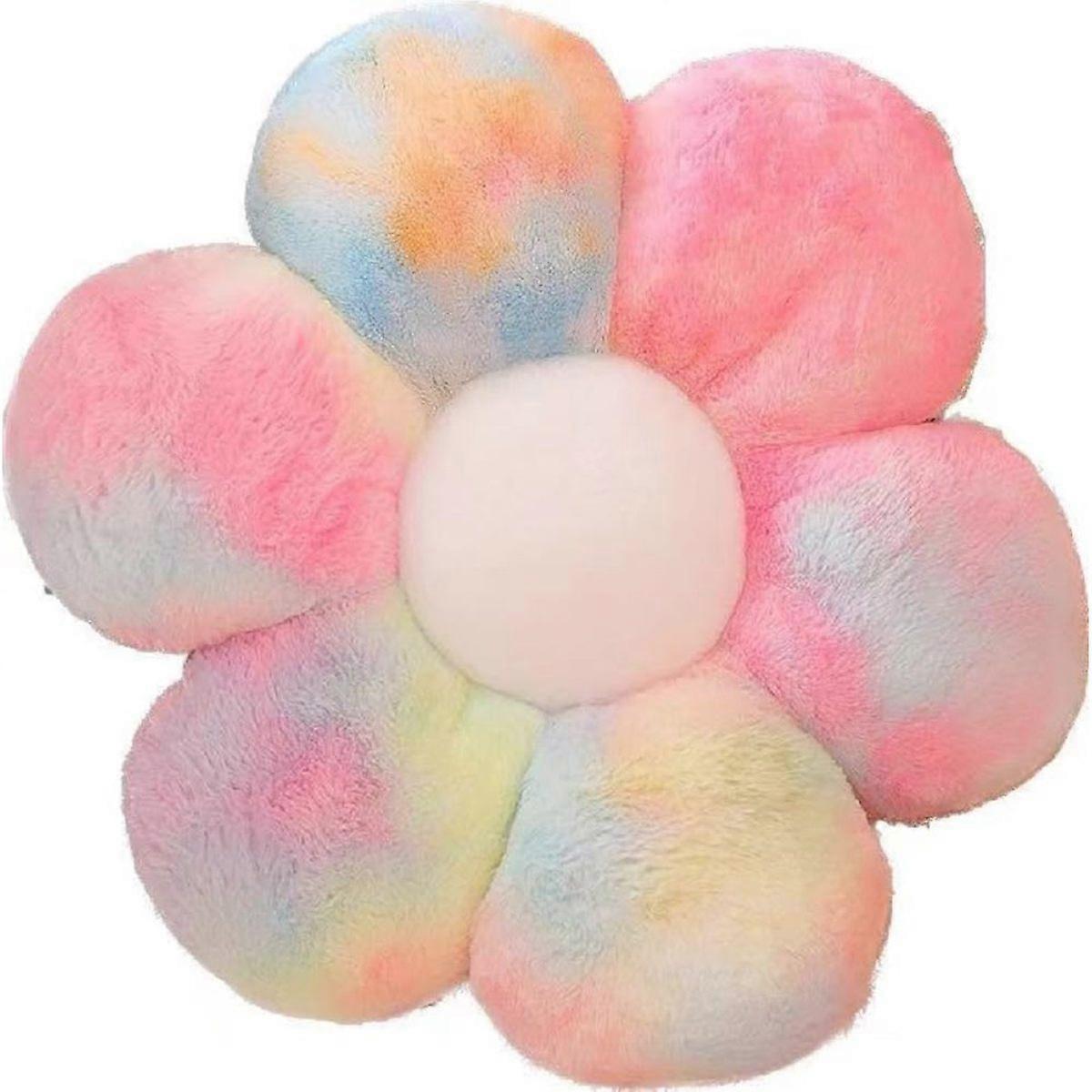 Flower Plush Pillow Soft Colorful Cushion for Home Sofa