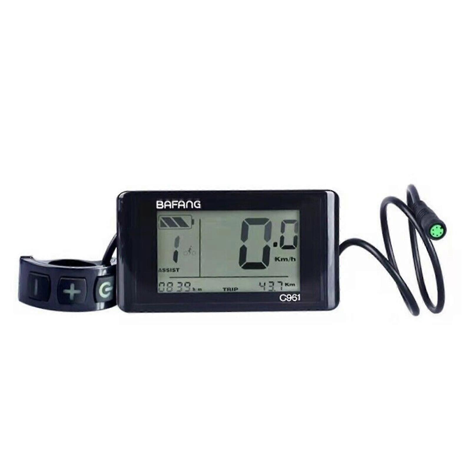 Οθόνη ποδηλάτων LCD DPC18 C965 για ελεγκτή κινητήρα μεσαίας κίνησης Bafang Ebike BBS HD