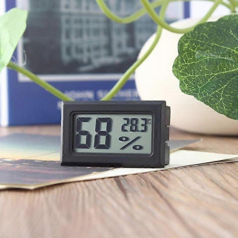 Digital LCD Thermometer Hygrometer Humidity Temperature Meter Sensor with Batteries