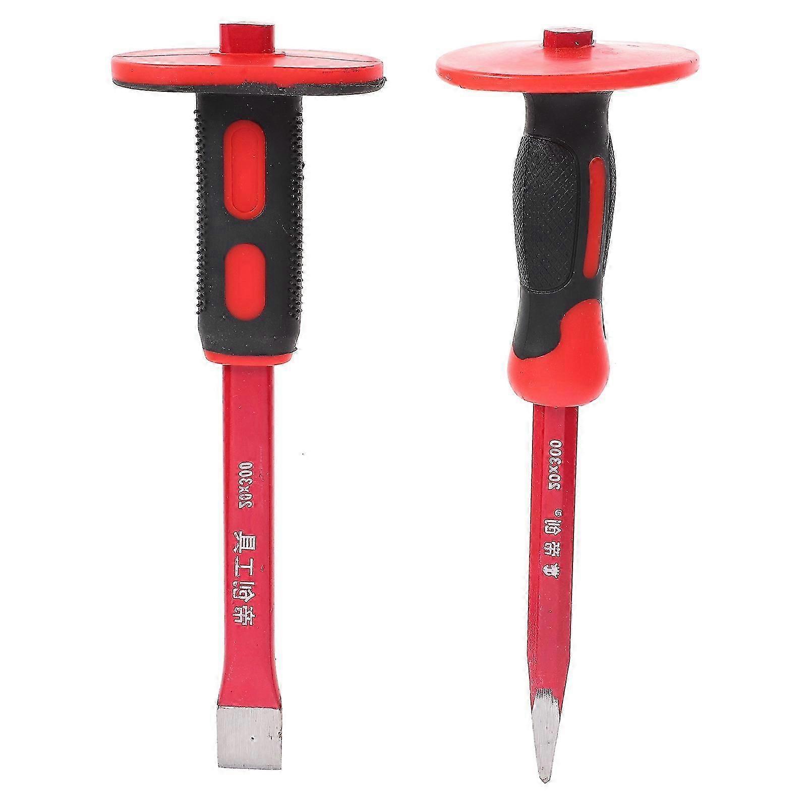 1 Set Concrete Chisel 300mm Rock Chisel Set Masonry Tool Heavy Duty Chisel Tool