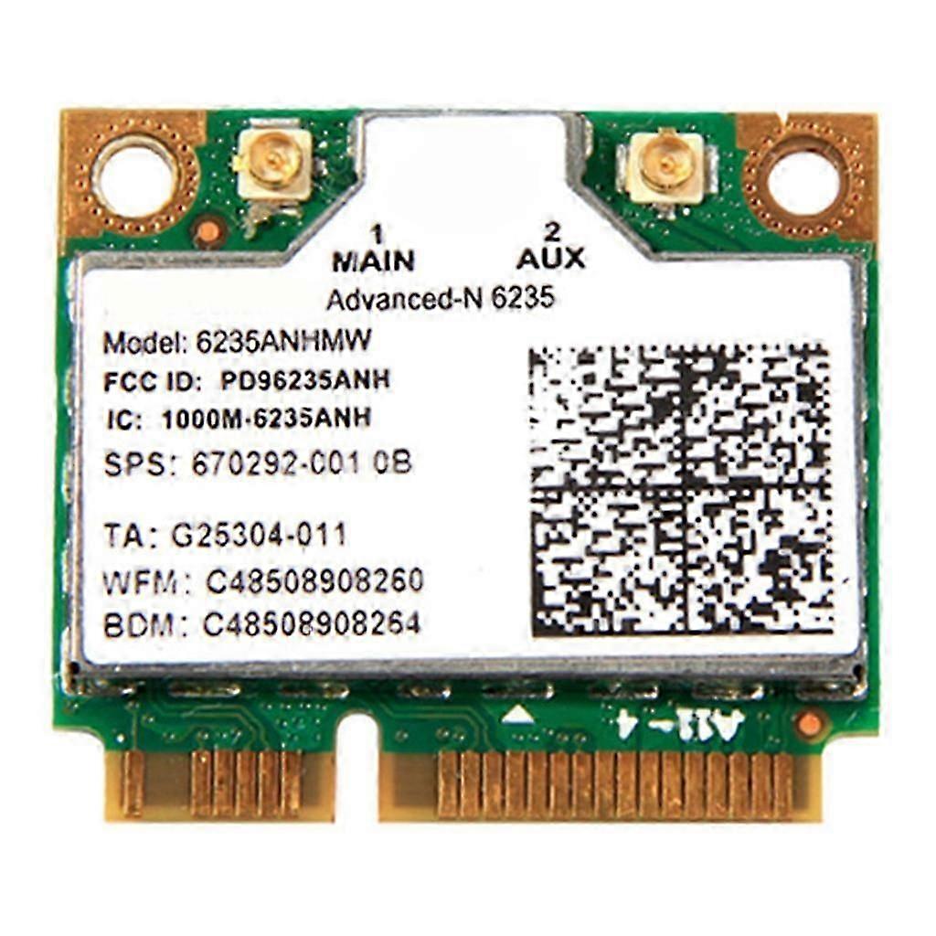 WIFI Centrino Advanced-N 6235 6235 Mini WiFi Card PCI-E 802.11abgn Dual-band 300mbps Wireless Bluetooth-compatible 4.0
