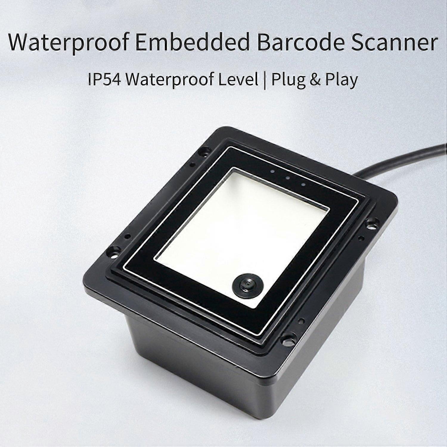 Embedded 1D 2D Barcode Scanner QR Bar Code Reader Module Scanner RS485 Port Connection Auto Scanning