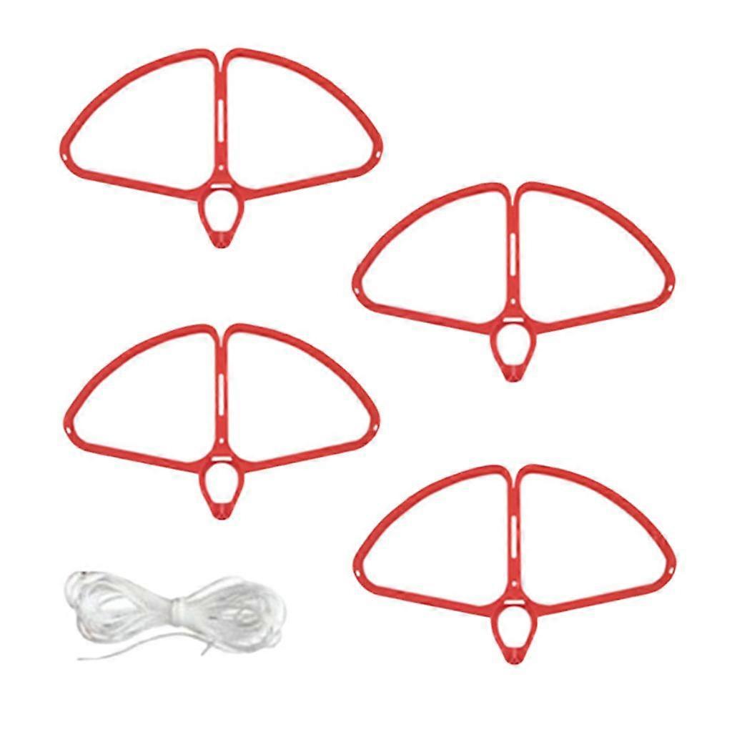 4 pieces Propeller Guard Protector Rings Set for DJI Phantom 4 Accessory Red