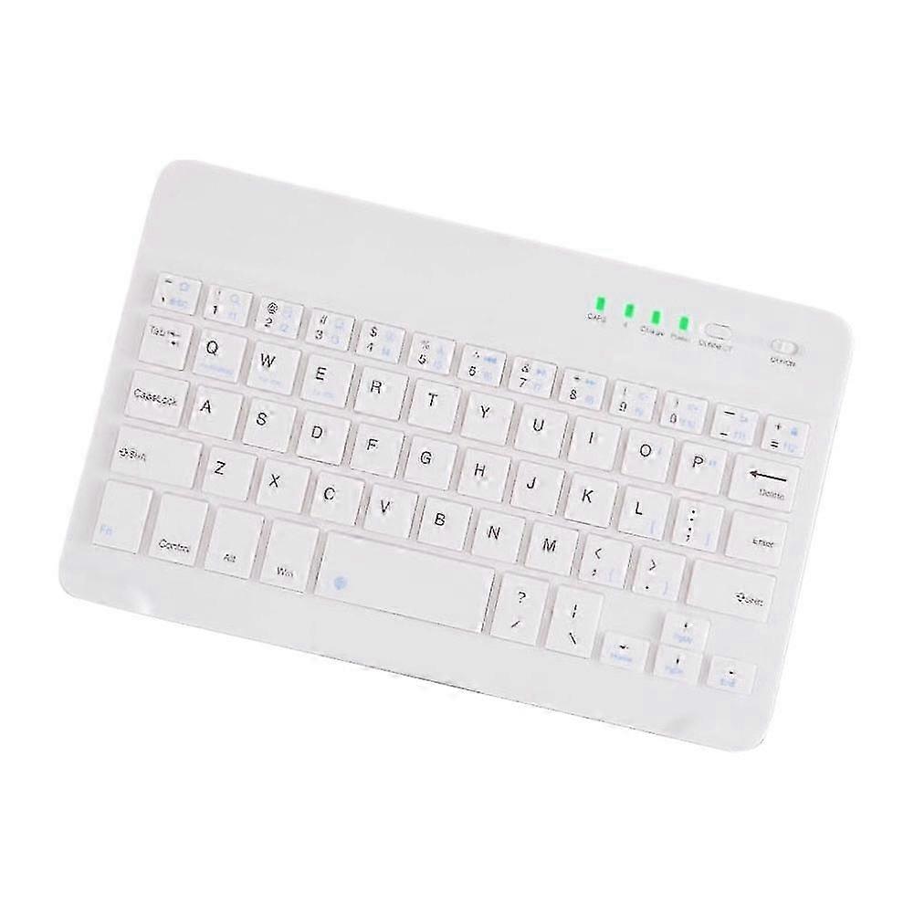 Portable Ultra-thin Wireless Bluetooth-compatible Keyboard Keypad for iPad Phone Tablet