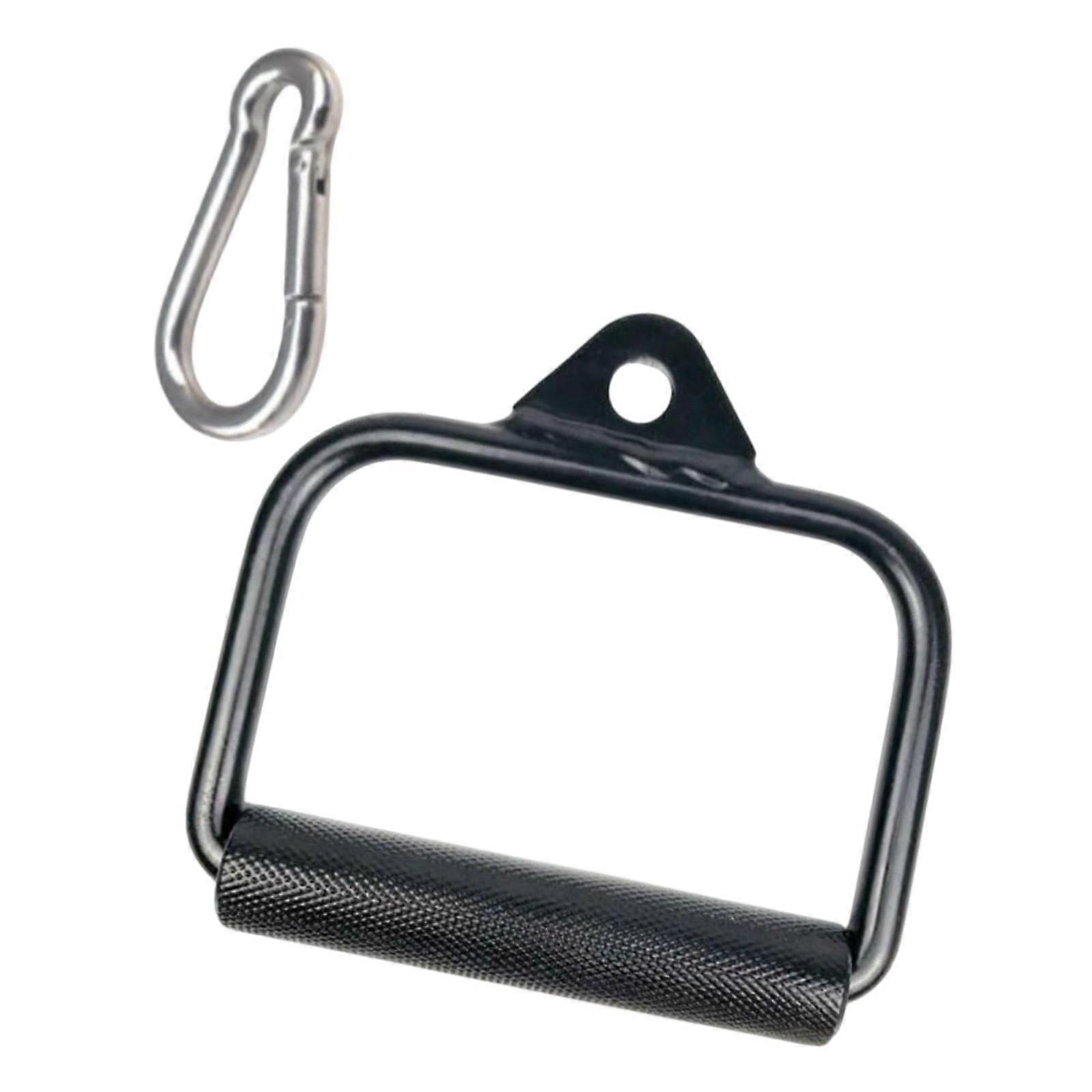 Single D Handle Cable Machine Accessories for Muscle Building Weight Lifting