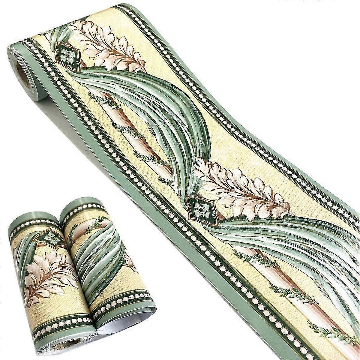 Self Adhesive  Wallpaper Border Peel Stick  10cm by 9m