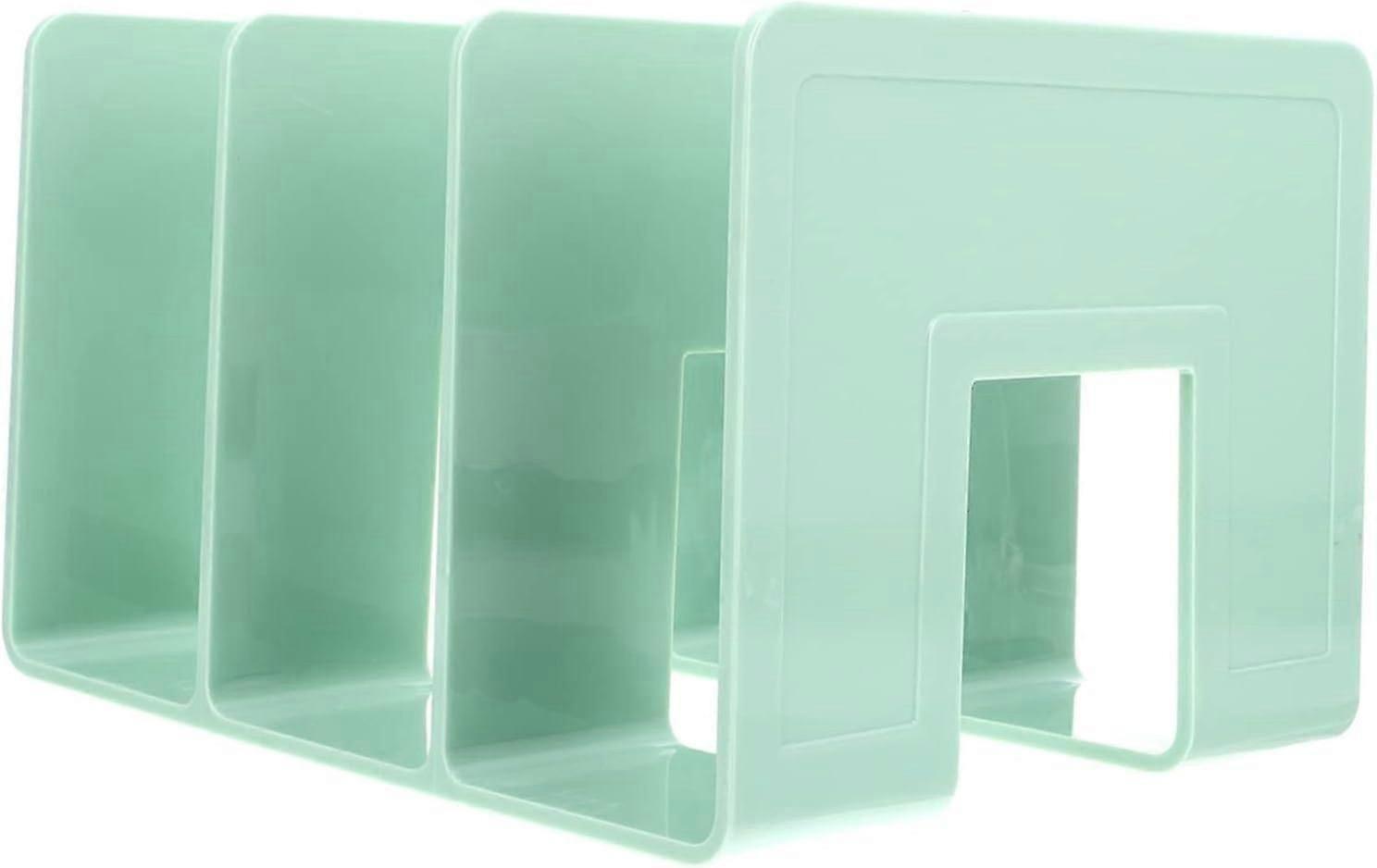 1pc Book Stand Book Ends Bookshelf Organizer File Organizer Locker Shelf Desk Bookshelf Bookends for Shelves Clear Office Gift Dilicate Books Holder