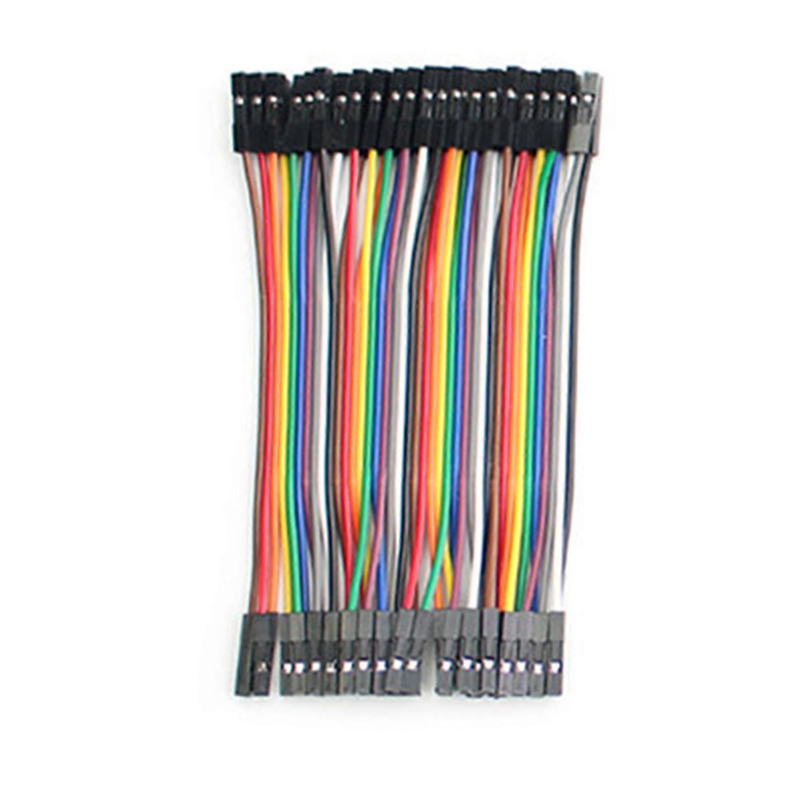 Assorted 40Pin Male Female Connection Jumper Wire For Electronic Breadboard DIY Projects