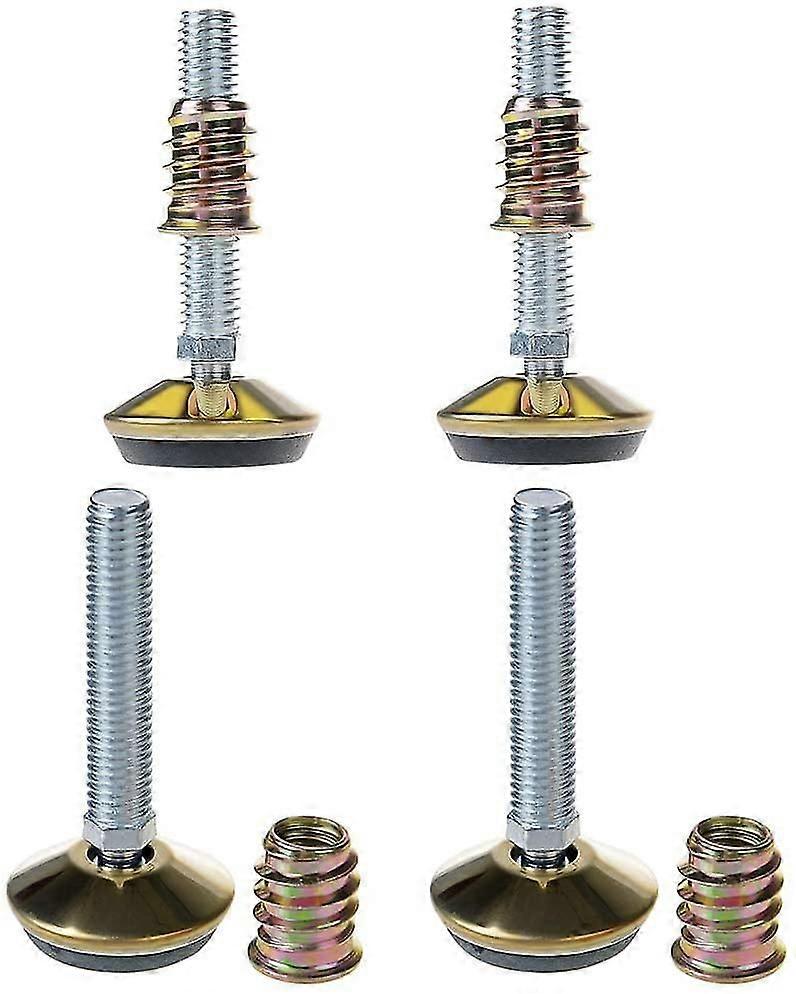 挿入調節可能なレベリングフィートグライド付きスイベル家具レッグレベラー