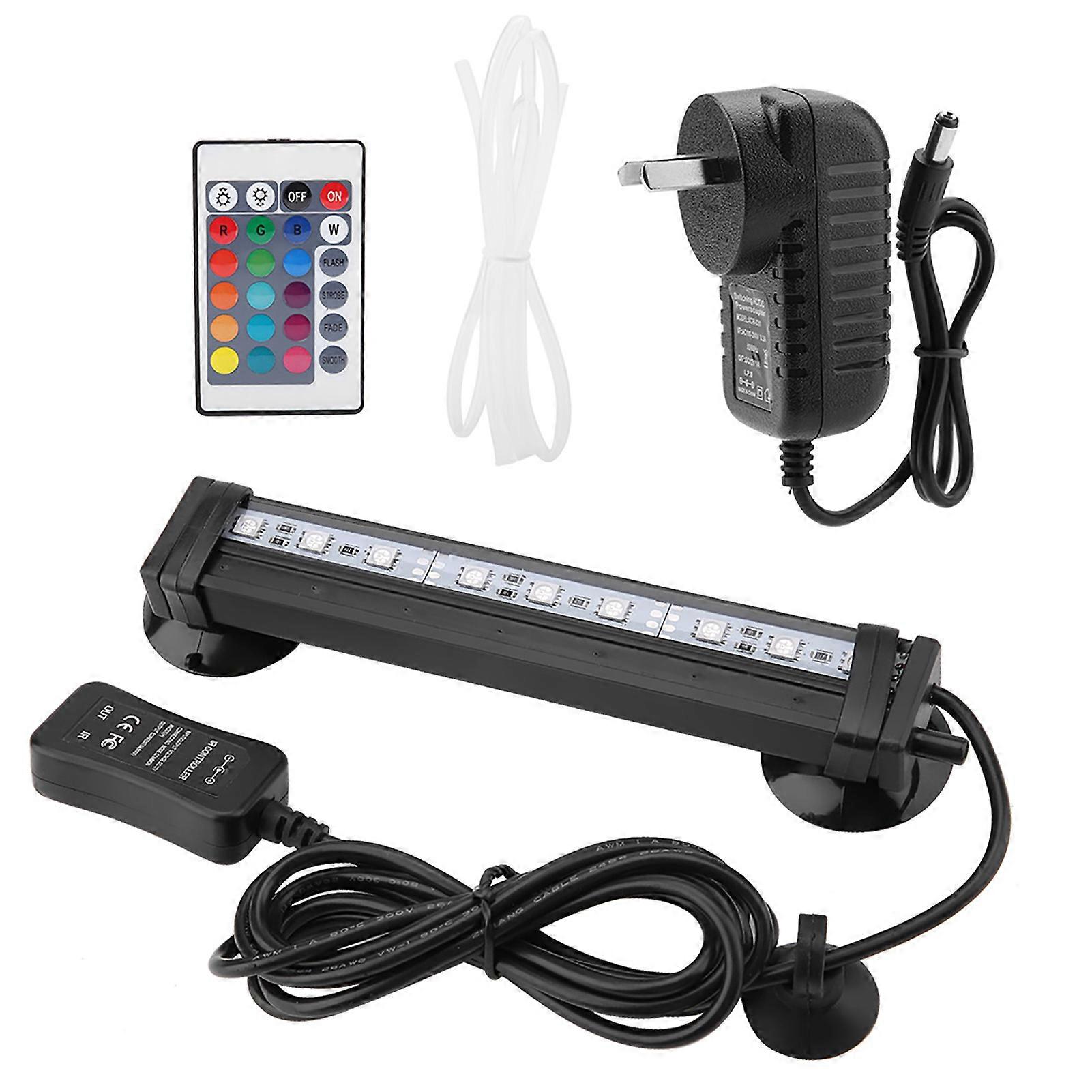Fish Tank Bubble Light Underwater LED Light Kit with Color Changing Features, Adjustable Brightness, and 16.4ft Length