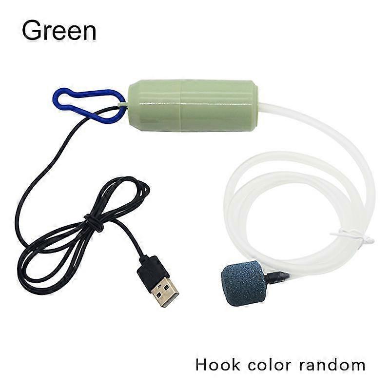 Aquarium Oxygen Gas Pump Usb Fish Tank Small Aerator Air Compressor Mini