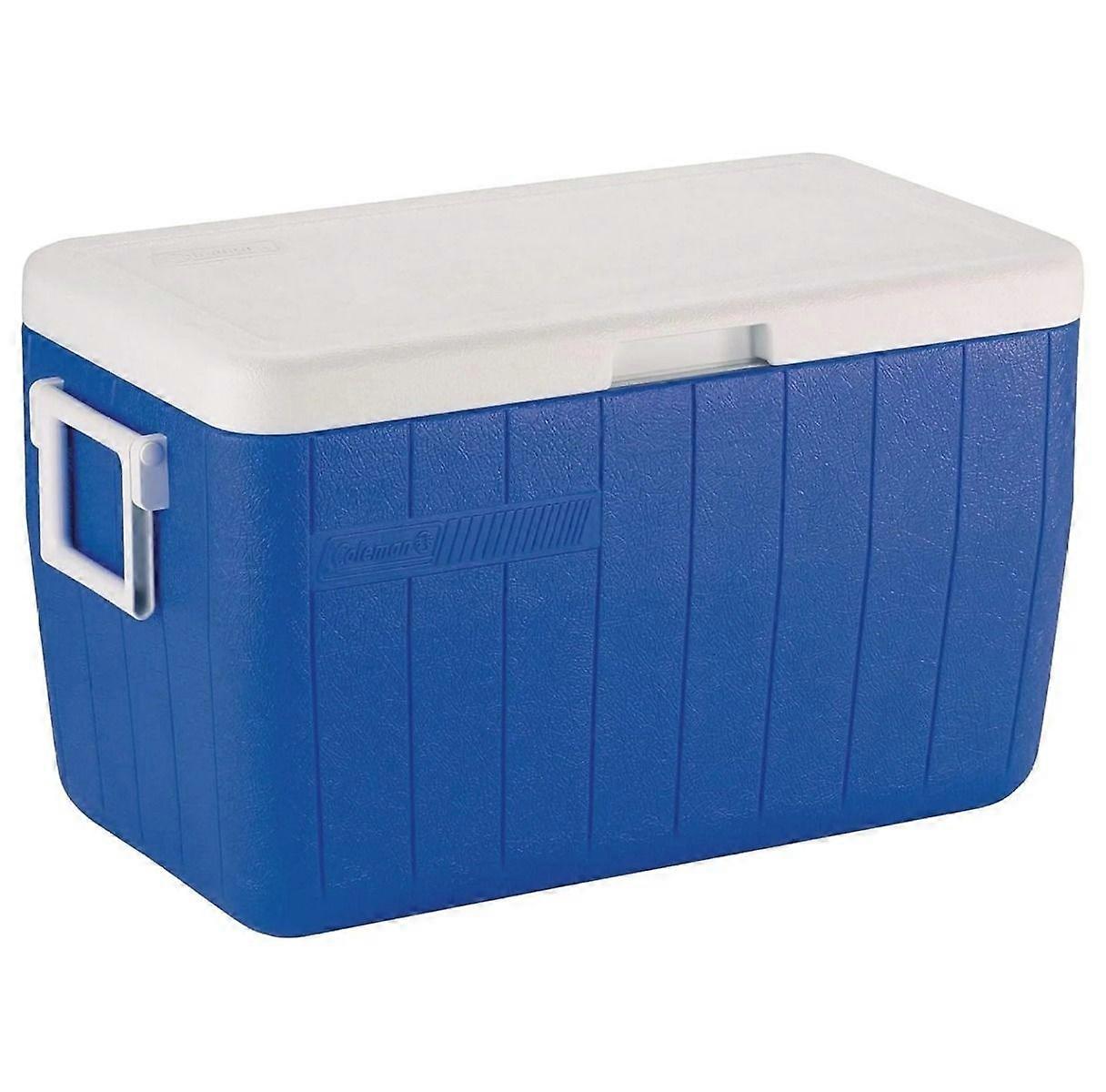 Chiller Series 48qt Insulated Portable Cooler, Hard Cooler with Ice Retention & Heavy-Duty Handles, Great for Camping, Tailgating, Beach, Picnic, Groc