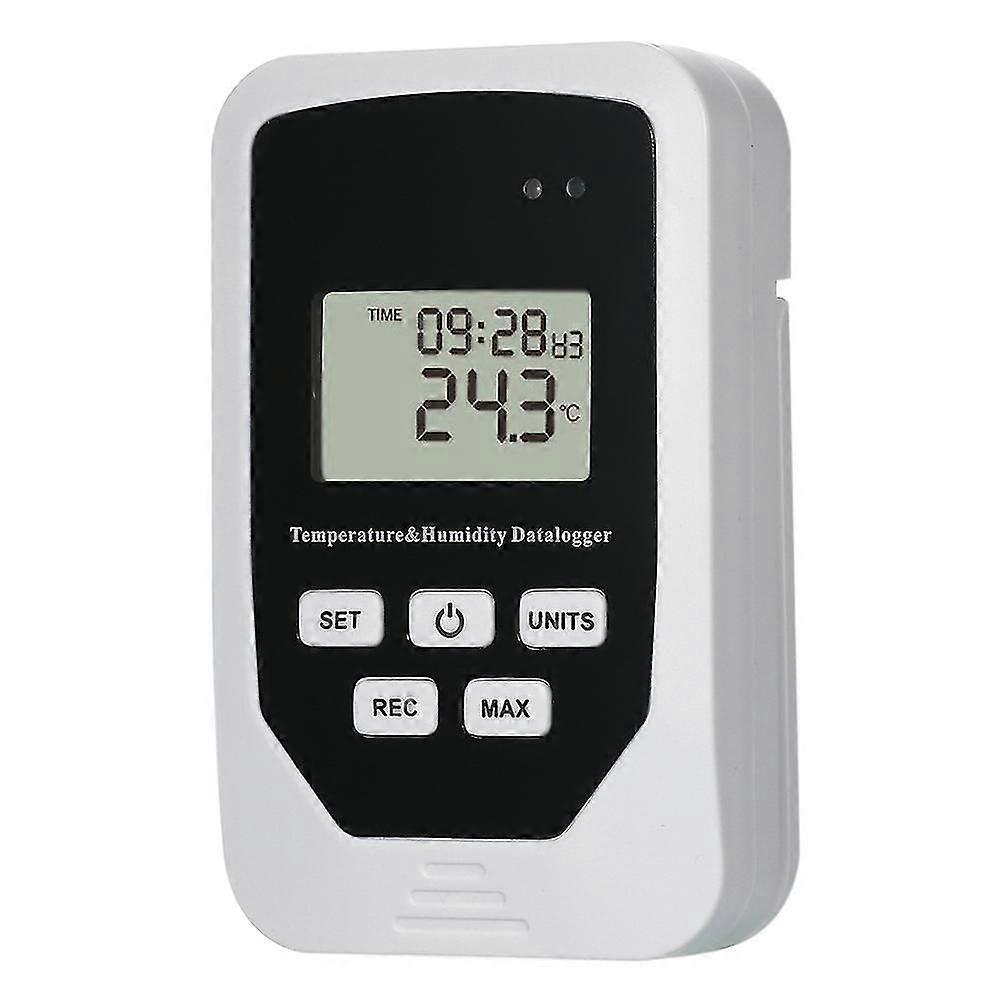 Mini USB Humidity Temperature Data Logger RH TEMP Datalogger Recorder Humiture Recording Meter with Heat Index and Dew Point Test 80,000 Record Capaci