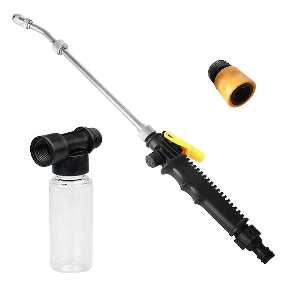 2-in-1 High Pressure Power Nozzle, Watering Sprayer Cleaning Tool