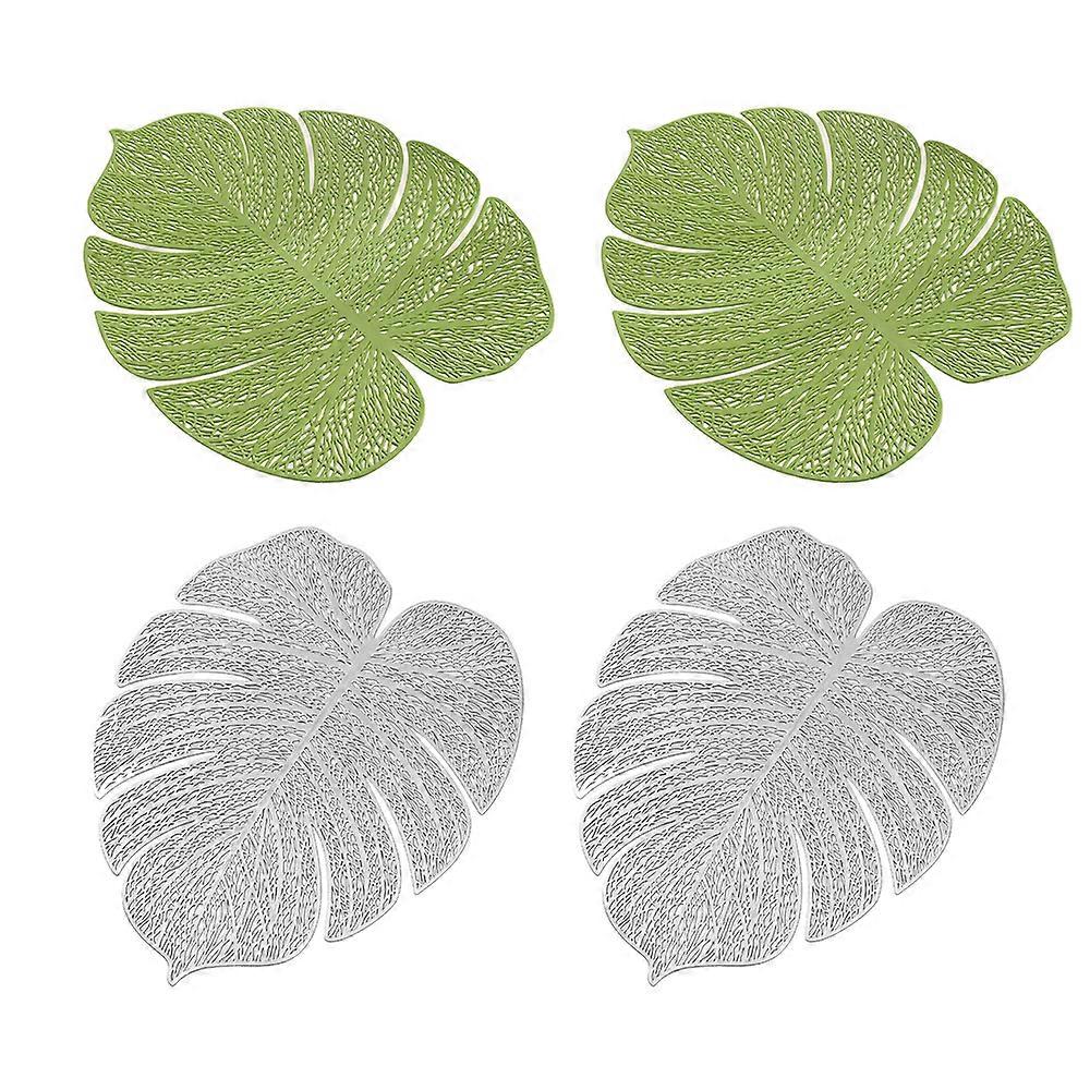 Set mit 4 einzelnen Tischdecken für Esstische