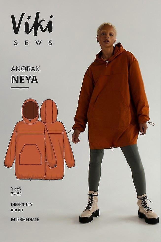 Vikisews Sewing Pattern Neya Anorak