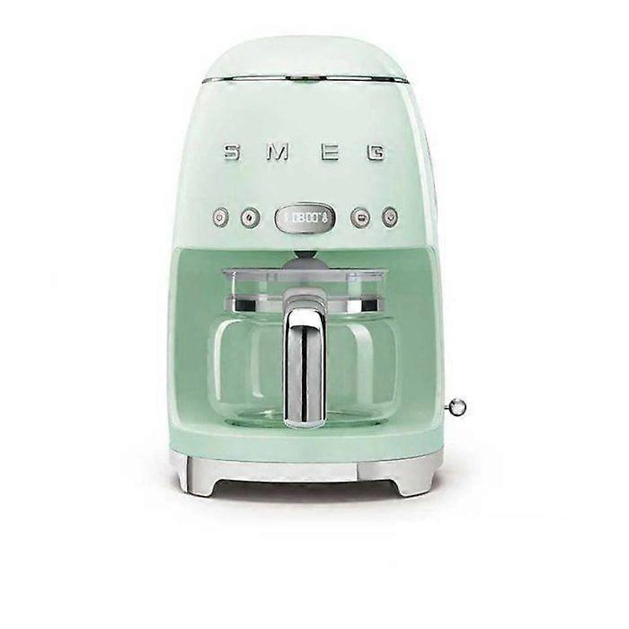 SMEG DCF02PGEU filterkaffebryggare - Vattengrön - 10 koppar - 1050W