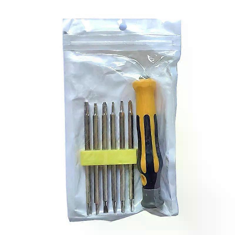 Special-shaped screwdriver 13-in-1 tool set two-way replaceable bit with magnetic handle Multi-function Screwdriver set