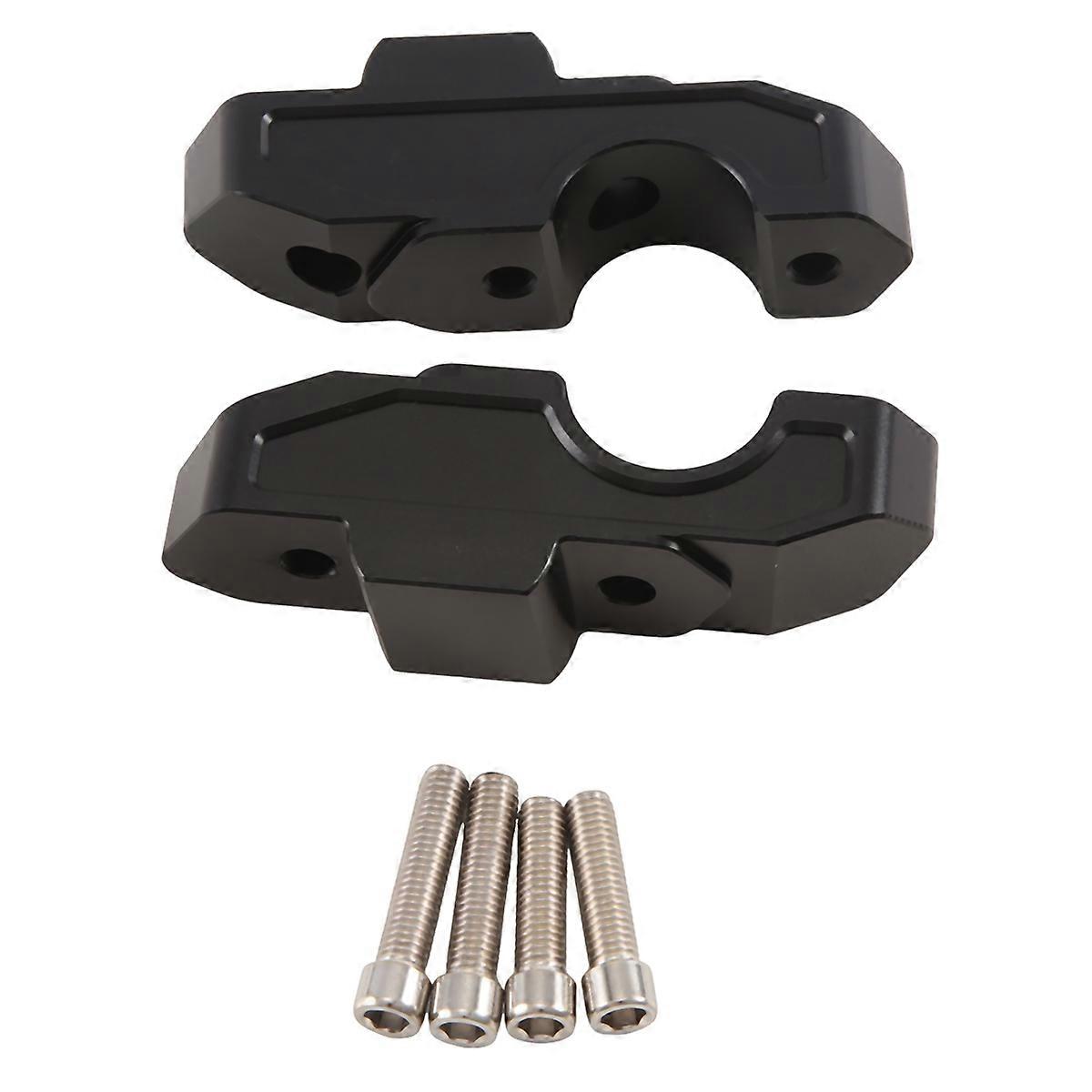 Handlebar Height Riser Handle Bar Lift Mount for BMW (Black)