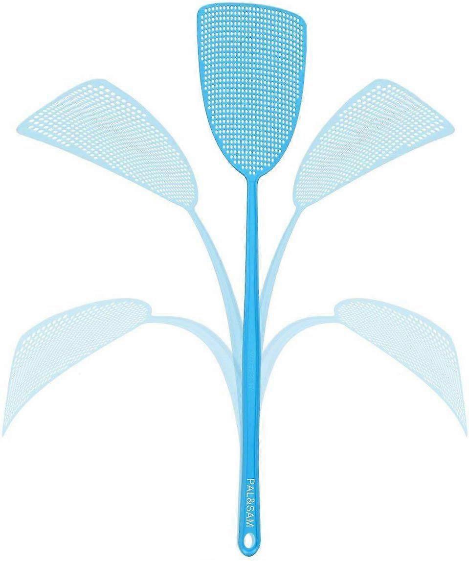 Fly Swatter, Strong Flexible Manual Swat Set Pest Control, Assorted Colors (3 Pack) (3 Colors)