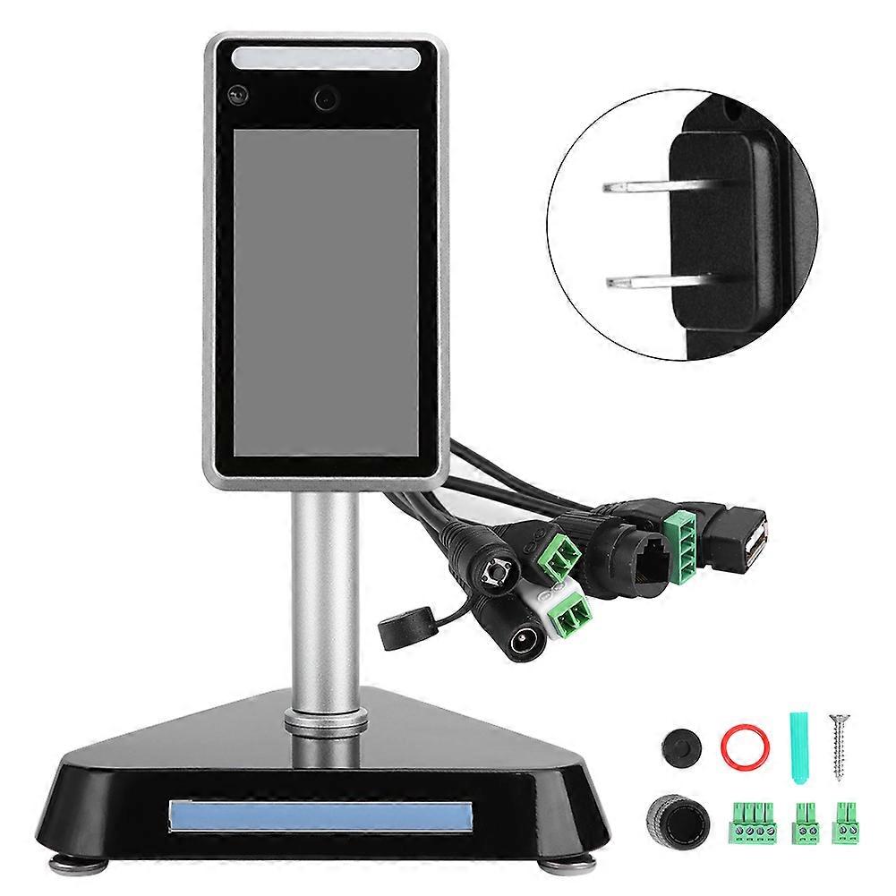 YD-CW-0701-A 7 Inch High Definition Display Face Recognition Temperature Measuring Integrated Machine(Italian Version) 100-240V