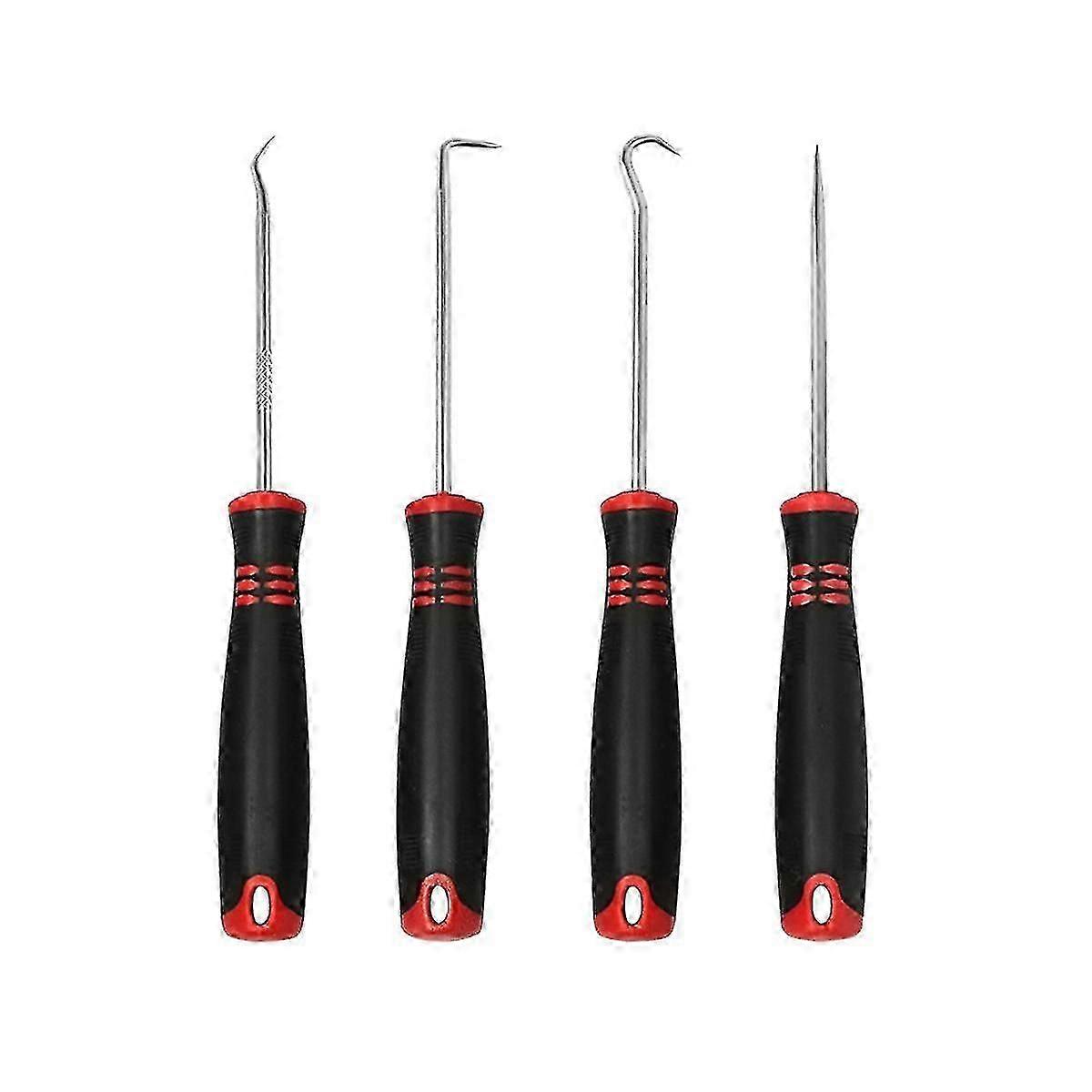 4-pack Precision Hook And Pick Set For Automotive Hand Tools