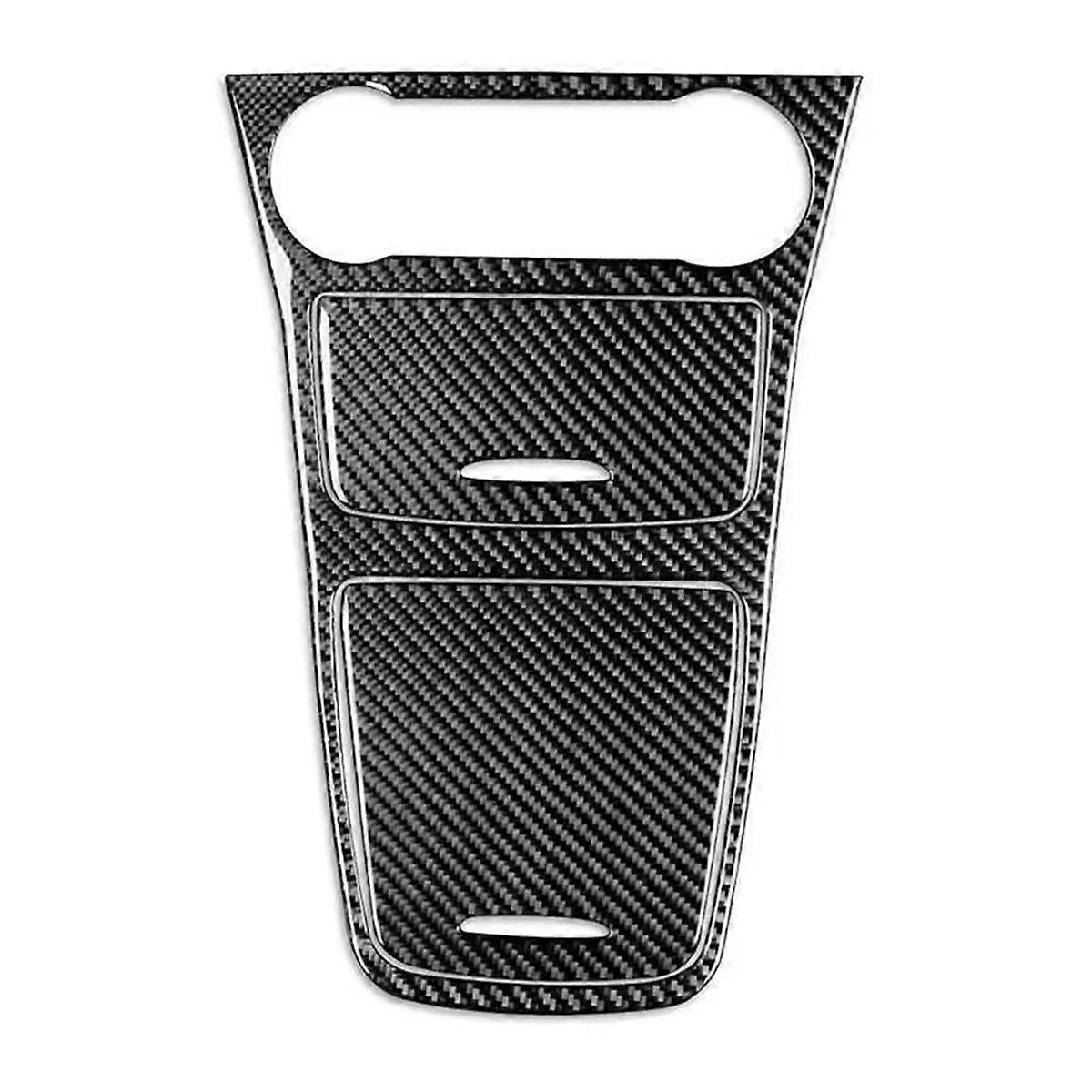 Car Carbon Fiber Center Console Central Storage Box Decoration Sticker for GLA X156 CLA C177
