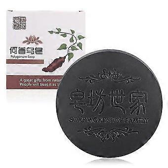 1-3PCS Polygonum Soap Hair Growth, Black & Thick Hair Fallopia Multiflora Shampoo Bar Polygonum Shampoo Soap NEW